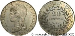 Essai de 20 centimes d’après Dupré 1881 Paris VG.3970 