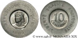 Essai de 10 centimes Rude 1909 Paris VG.4637 