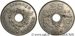 Essai de 25 centimes de Guis, petit module 1913  VG.4753 