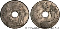 Essai de 25 centimes de Peter, grand module 1913  VG.4758 