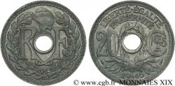 Essai de 20 centimes Lindauer en zinc 1945  F.155/1