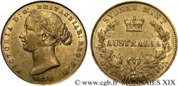 AUSTRALIE - VICTORIA Souverain, (sovereign) 1870 Sydney