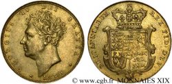 GREAT BRITAIN - GEORGE IV Souverain, (sovereign) 1826 Londres