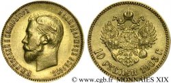 RUSSIA - NICHOLAS II 10 roubles or 1903 Saint-Pétersbourg