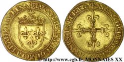 LOUIS XII LE PÈRE DU PEUPLE Écu d or au soleil 25/04/1498 Lyon TTB+