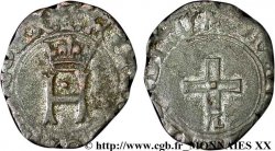 HENRI II Liard à l H couronnée et à la croisette n.d. Marseille TB+