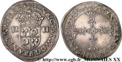 HENRI IV LE GRAND Quart d&nbsp;écu du Dauphiné 1601 Grenoble TTB+/SUP