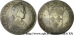 LOUIS XIV LE GRAND OU LE ROI SOLEIL Écu à la mèche longue 1652 Paris TB+/TTB