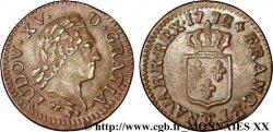 LOUIS XV DIT LE BIEN AIMÉ Liard dit “à la vieille tête” 1772 Besançon SUP
