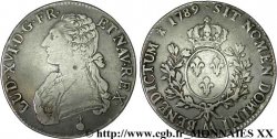 LOUIS XVI Écu dit “aux branches d olivier” 1789 Metz TB+/TTB