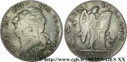 LOUIS XVI (MONARQUE CONSTITUTIONNEL)  Écu dit “au génie”, type FRANÇOIS 1792 Marseille TB+
