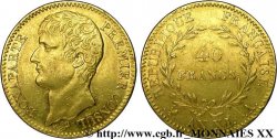 40 francs or Bonaparte Premier consul 1803 Paris F.536/1