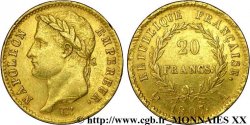 20 francs Napoléon tête laurée, République française 1807 Paris F.515/1