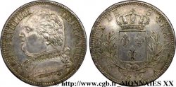 5 francs Louis XVIII, buste habillé 1815 Paris F.308/14
