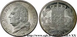 5 francs Louis XVIII tête nue 1820  Paris F.309/49 SUP 