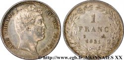 1 franc Louis-Philippe, tête nue 1831 Rouen F.209/2
