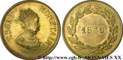 Essai monétaire cuivre jaune, module du décime 1839  VG.2901 var. SPL 