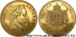 100 francs or Napoléon III, tête laurée 1866 Paris F.551/6