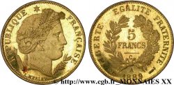 5 francs Cérès, Troisième république 1889 Paris F.503/2 SPL 