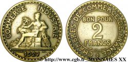 2 francs Chambres de commerce 1927 Paris F.267/9 TB 