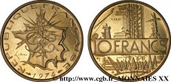 Essai de 10 francs Mathieu, tranche B 1974 Pessac F.365/1 SPL 