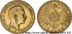GERMANY - KINGDOM OF PRUSSIA - WILLIAM II 10 marks or, 2e type 1903 Berlin