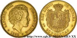 SPAIN - KINGDOM OF SPAIN - ALFONSO XIII 20 pesetas 1892 Madrid