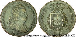 PORTUGAL - ROYAUME DU PORTUGAL - JEAN VI LE CLÉMENT Pataco ou pièce de 40 reis 1823 Lisbonne TTB 