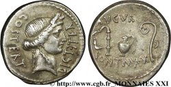 JULES CÉSAR Denier TTB+