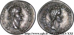 CALIGULA et AGRIPPINE MÈRE Denier TTB+