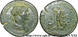 TRAJAN Sesterce, (GB, Æ 36) TTB