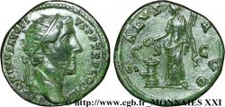 ANTONINO PIO Dupondius, (MB, Æ 26) MBC+