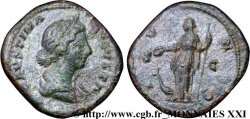 FAUSTINA HIJA Moyen bronze, dupondius ou as, (MB, Æ 27)