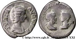 JULIA DOMNA, SEPTIME SÉVÈRE et CARACALLA Denier TB+