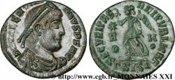 VALENTINIEN Ier  Nummus, (PB, Æ 3) FDC