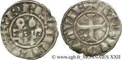ANJOU - COMTÉ D ANJOU - CHARLES Ier Denier ou angevin TB+