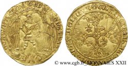 AQUITAINE - DUCHÉ D AQUITAINE - ÉDOUARD III D ANGLETERRE Guyennois d’or, 3e type SS/fVZ