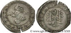 FRANCHE-COMTÉ - VILLE DE BESANÇON - MONNAYAGE POSTHUME Quart de teston ou pièce de deux gros TTB/TTB+