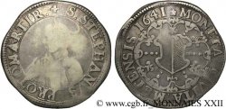 LORRAINE - CITÉ DE METZ Thaler à l écu échancré, 2e type