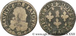 ARDENNES - PRINCIPALITY OF SEDAN - FREDERIC-MAURICE DE LA TOUR D&nbsp;AUVERGNE Double tournois, type 8 (petite fraise)