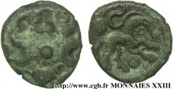 GALLIA BELGICA - AMBIANI (Regione di Amiens) Bronze au cheval VF/AU