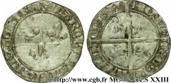 CHARLES VII LE VICTORIEUX Plaque ou double gros dit  Cromsteert  n.d. Tournai