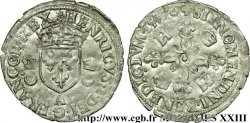 HENRI II Douzain aux croissants 1557 Paris TTB+