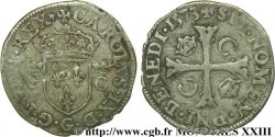 CHARLES IX Douzain aux deux C couronnés 1573 Poitiers TB+