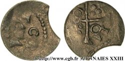 SPANIA - PRINCIPAUTY OF CATALONIA - LOUIS XIII Denier 1642 Agramont q.MB