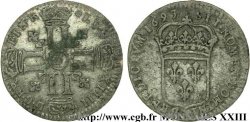 LOUIS XIV LE GRAND OU LE ROI SOLEIL Quinzain aux huit L 1693 Lyon