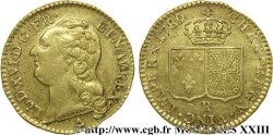 LOUIS XVI Louis d or aux écus accolés 1789 Orléans TTB+/SUP