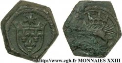 LOUIS XI, CHARLES VIII ET LOUIS XII - POIDS MONÉTAIRE Poids monétaire pour le demi-écu d’or au soleil n.d.  TB+