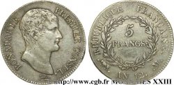 5 francs Bonaparte Premier consul 1804 Toulouse F.301/20