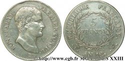 5 francs Bonaparte Premier consul 1804 Lille F.301/26